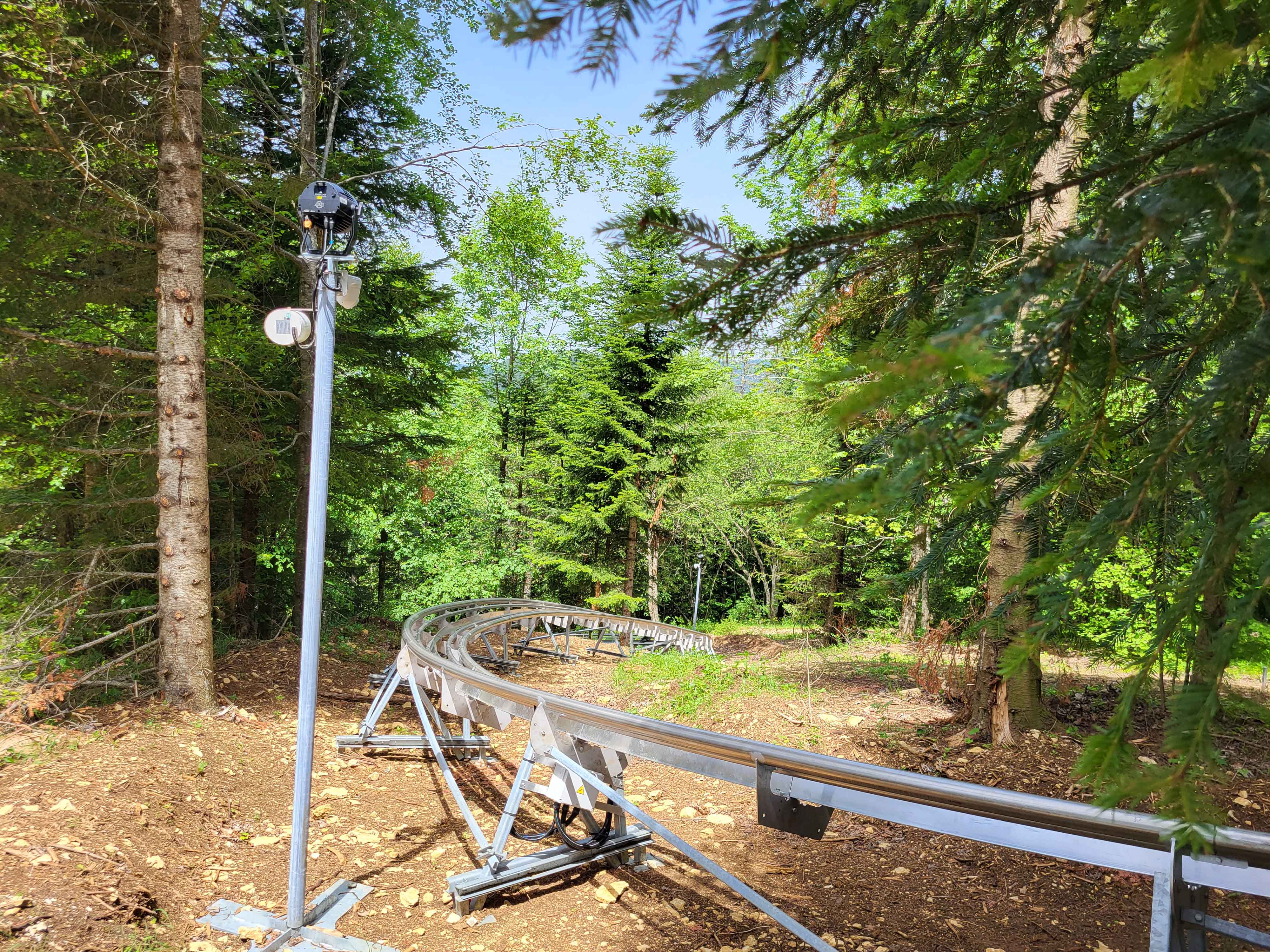 Luge sur rails Métabief