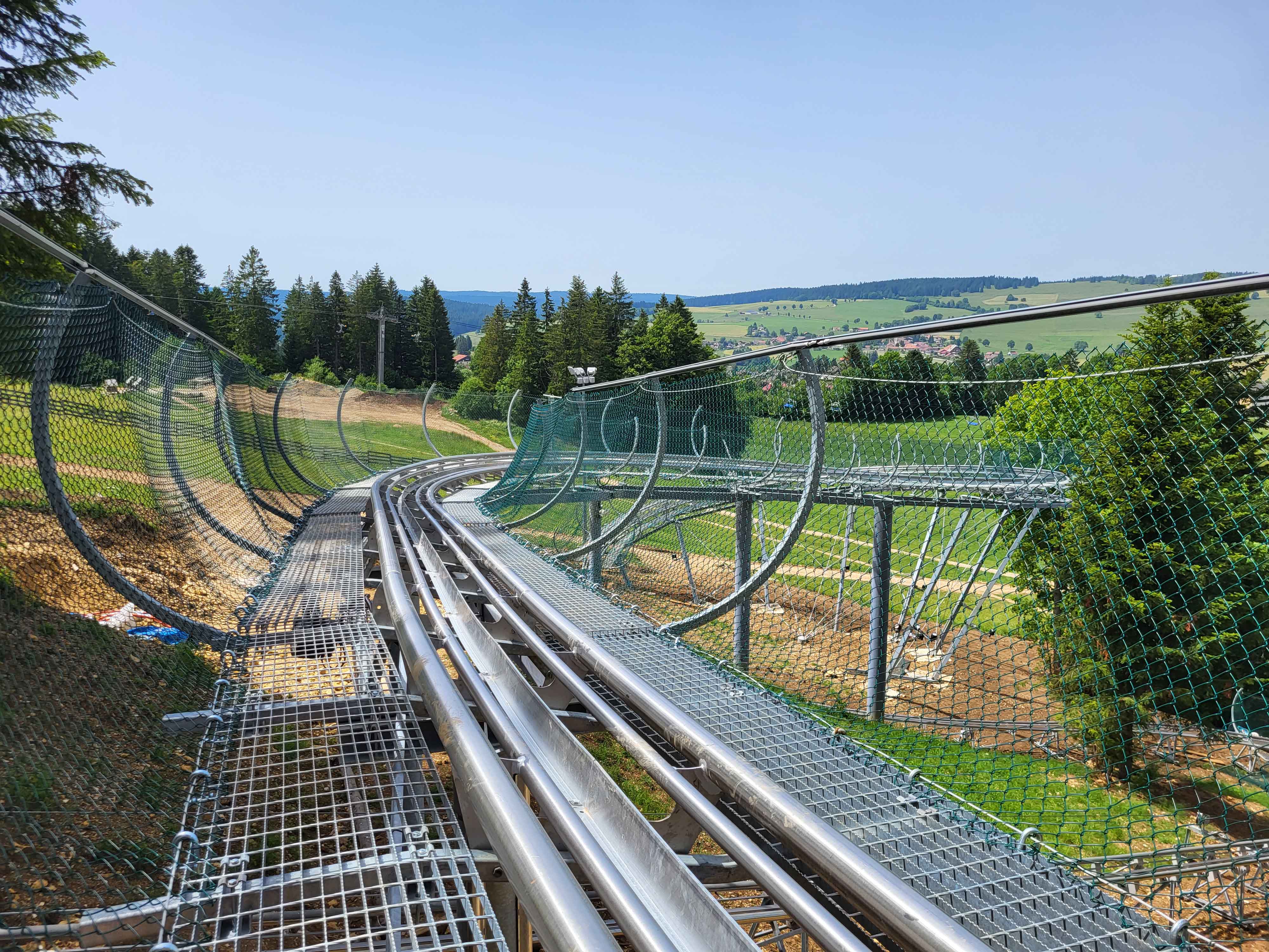 Luge sur rails Métabief