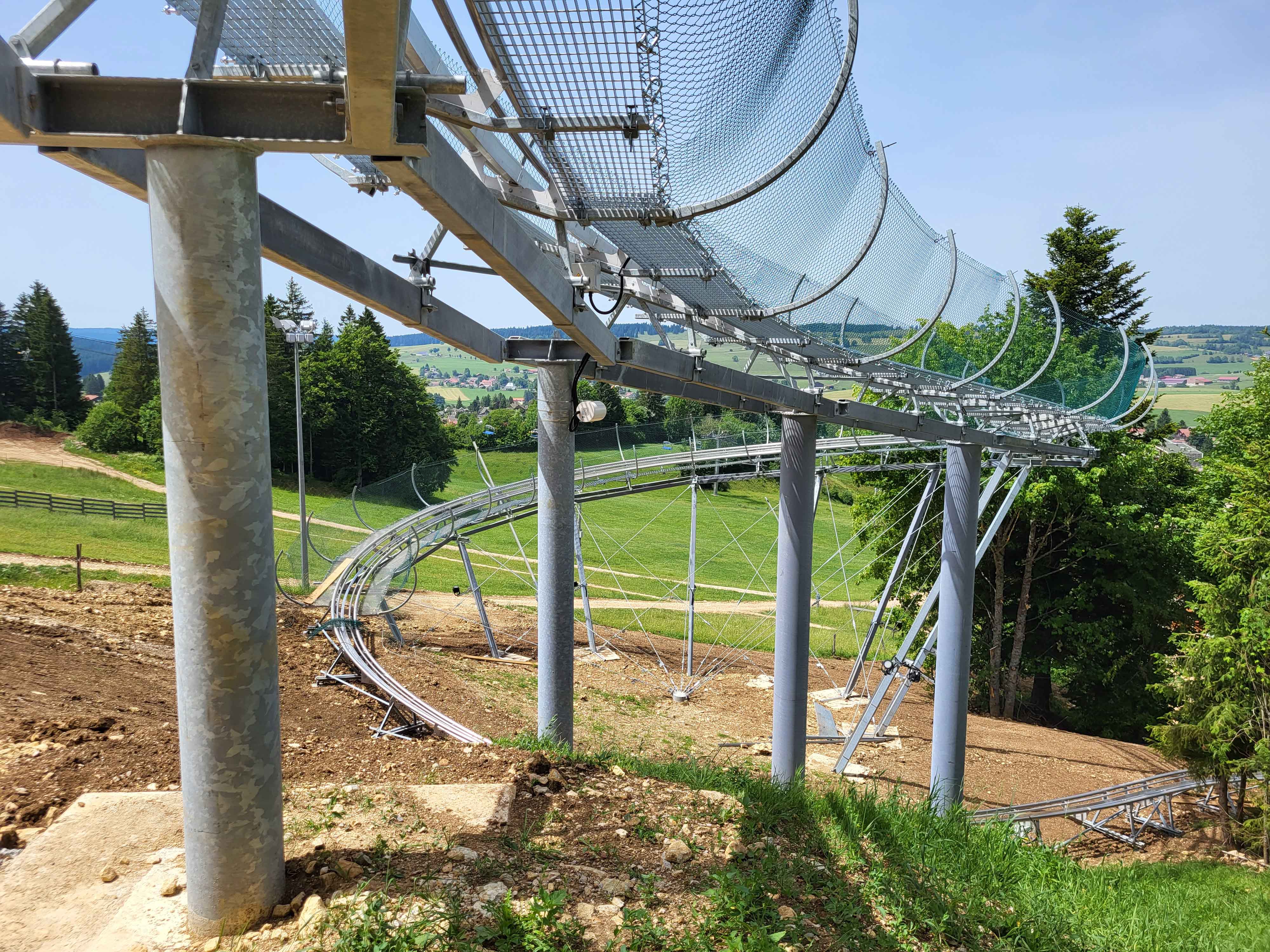 Luge sur rails  Métabief