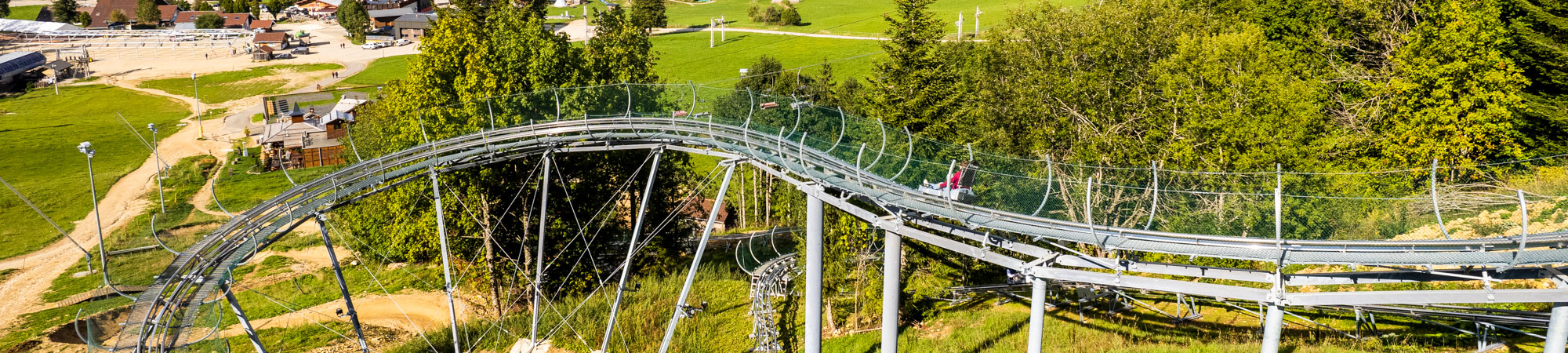 Luge sur rails Métabief