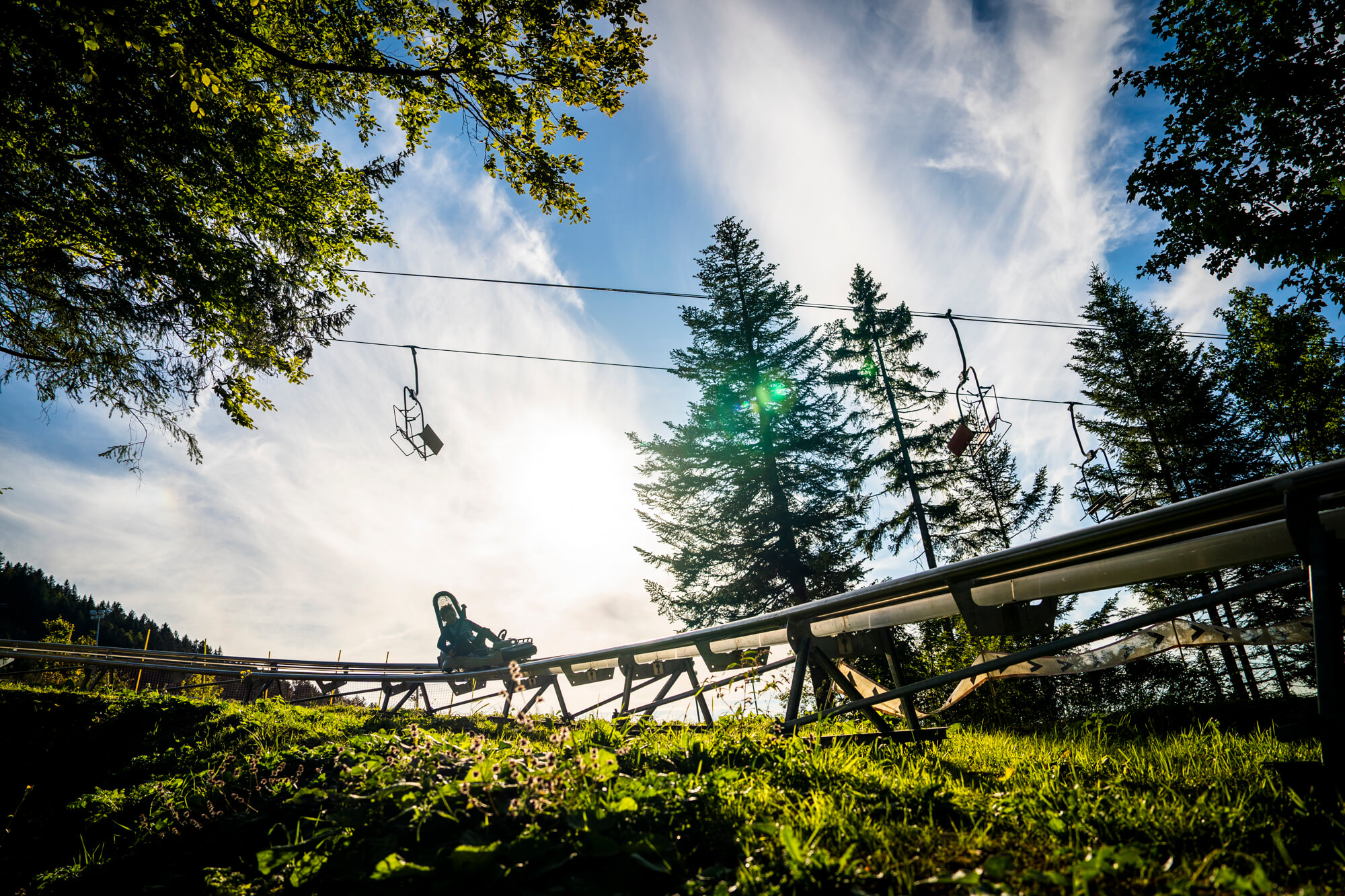 Luge sur rails Luge des Cimes