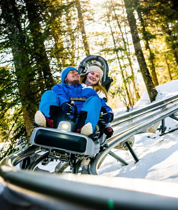 Luge sur rails
