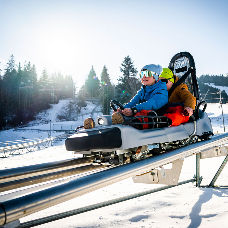 Luge sur rails Métabief