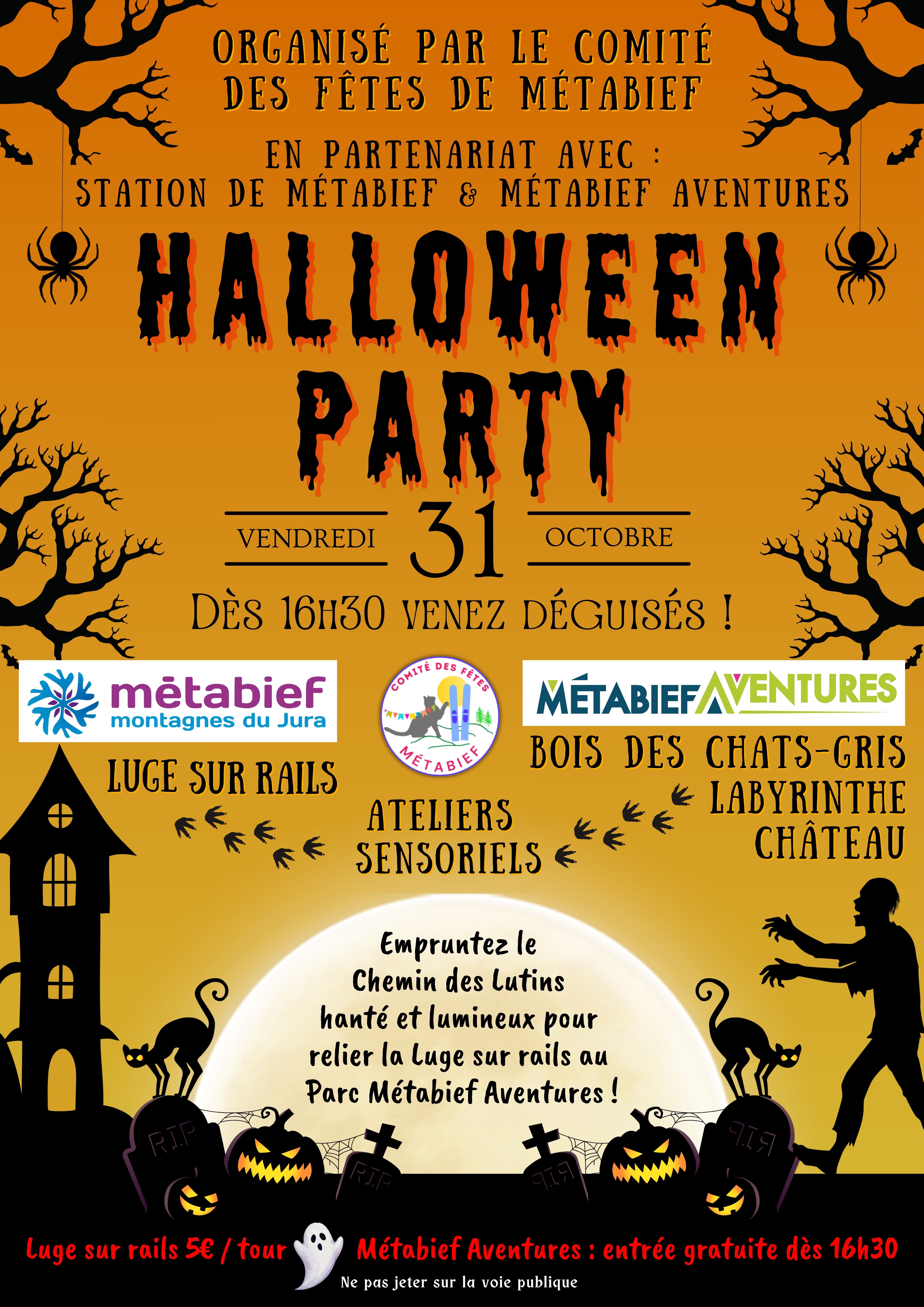 Halloween à Métabief
