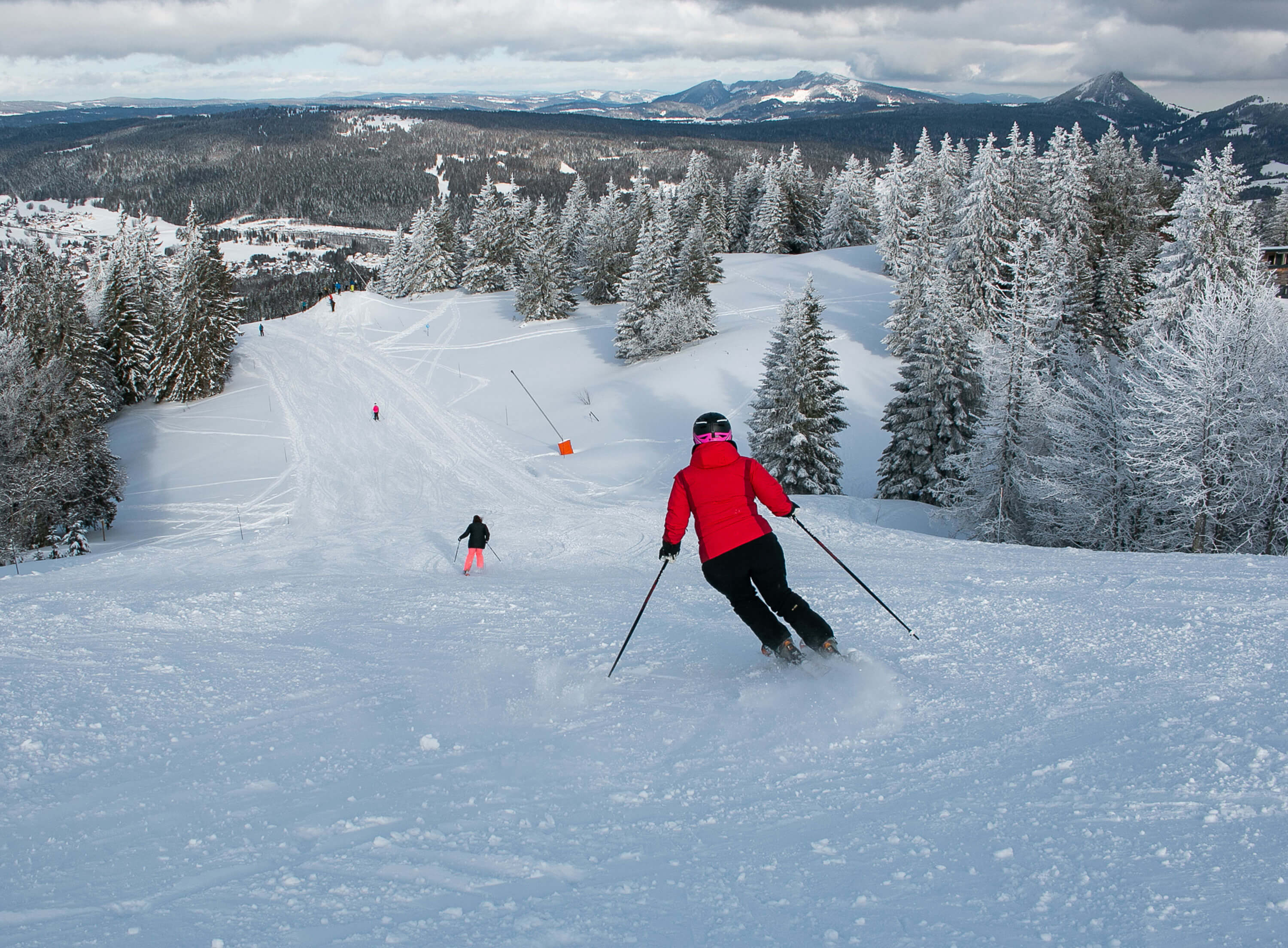 Ski alpin - Station de ski dans le Jura