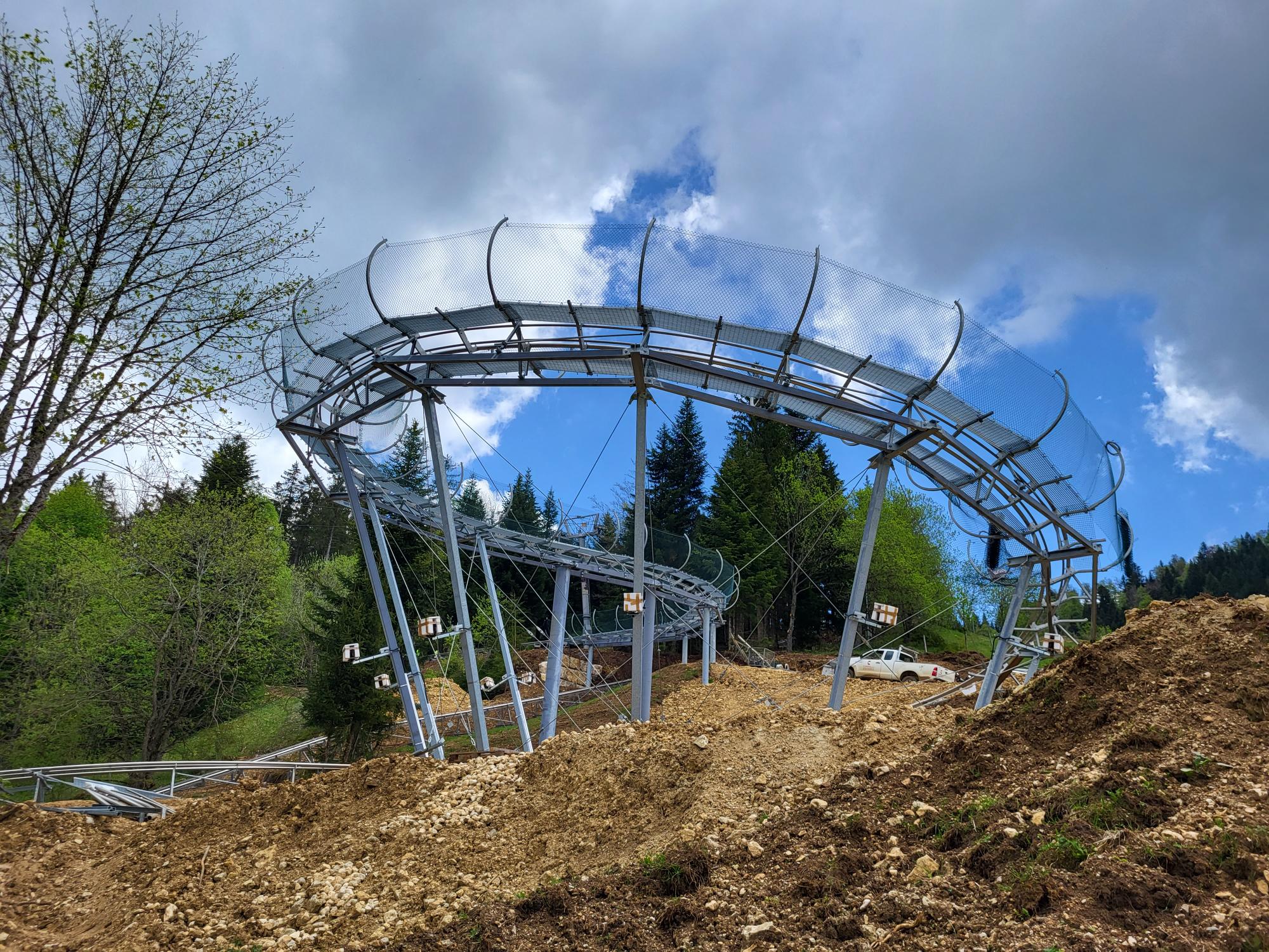 Luge sur rails Métabief