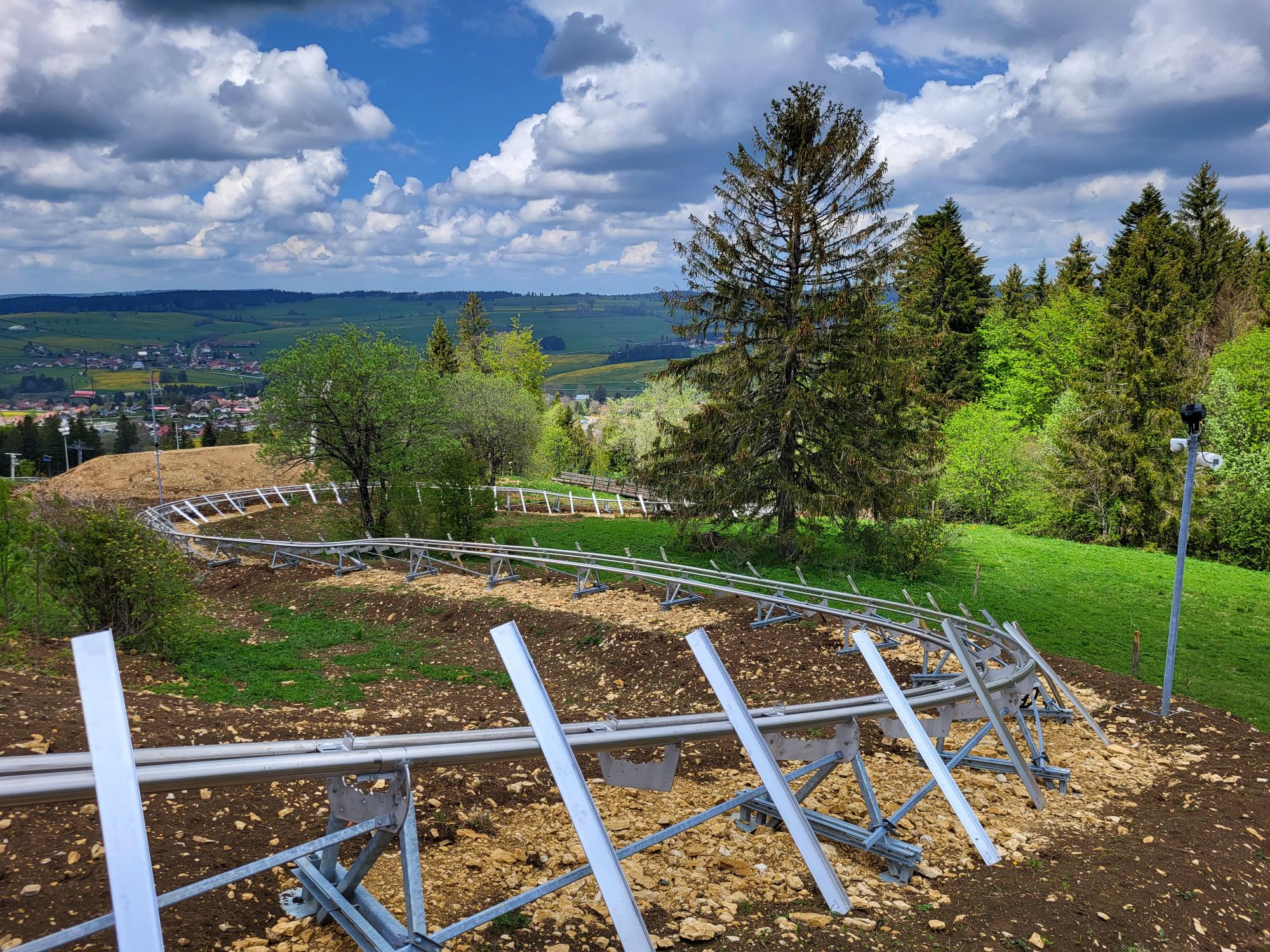 Luge sur rails  Métabief