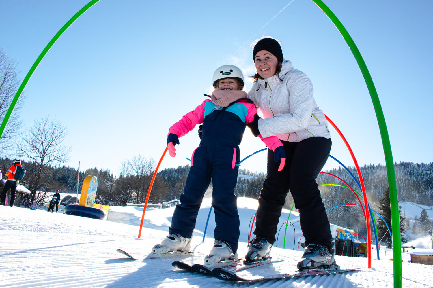 Jura kid park Métabief famille enfant