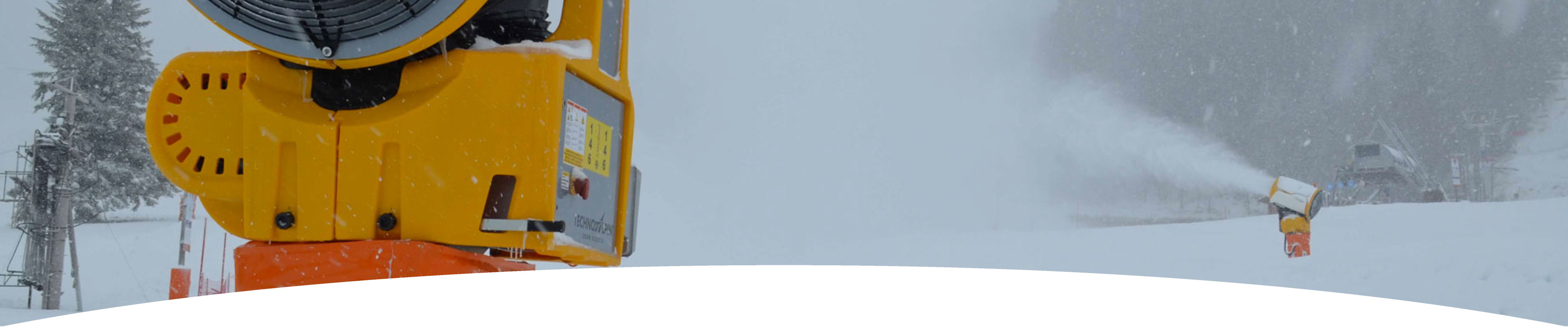 Visite de l'usine à neige