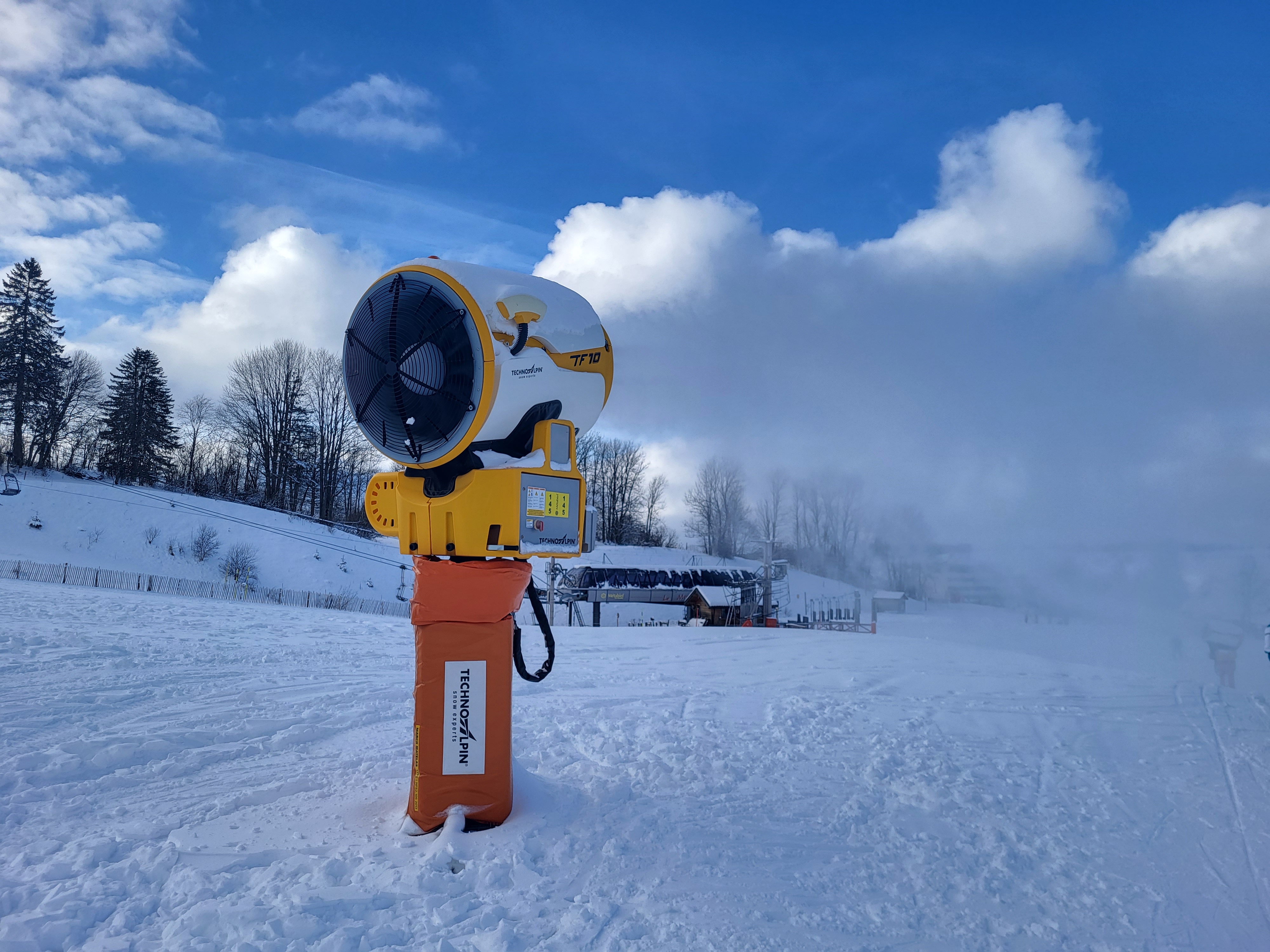 usine à neige