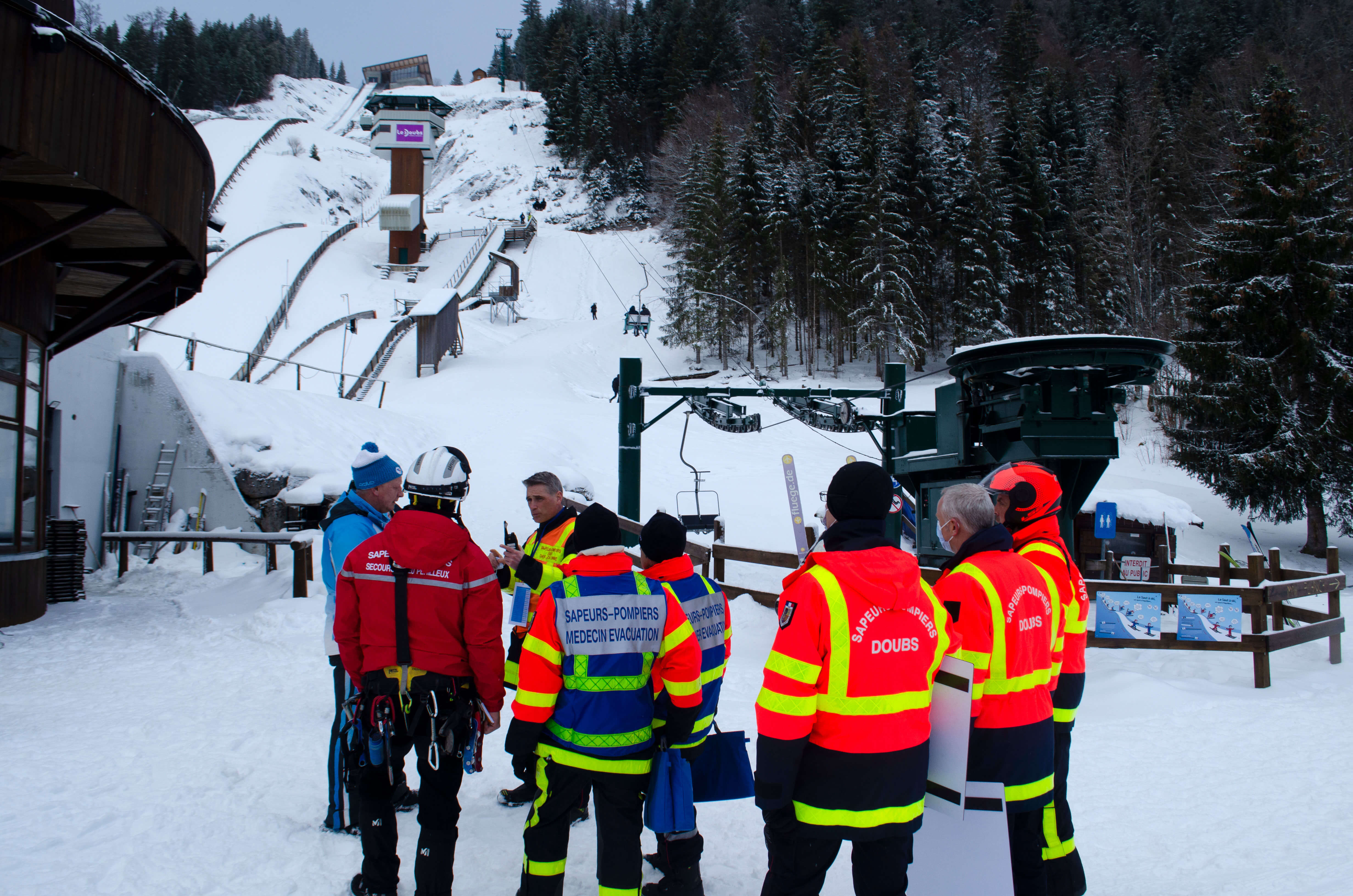 Métabief Nettoyage des pistes